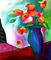 Art: Floral 12p by Artist Thomas C. Fedro
