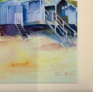 Detail Image for art Beach Huts at Wells