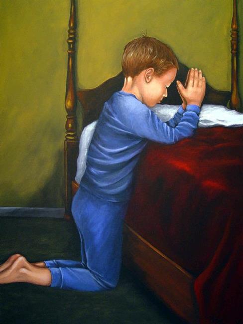 Art: A Child's Prayer by Artist Rita C. Ford