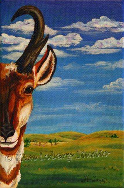Art: And the Antelope Plays by Artist Kim Loberg