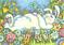 Art: IN A BED OF DAISIES by Artist Susan Brack