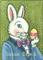 Art: MISTER EASTER BUNNY by Artist Susan Brack