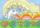 Art: RAINBOWS MAKE ME HOPPY by Artist Susan Brack