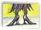 Art: ACEO Art Card Witchy Feet #2 SOLD by Artist Ann Murray