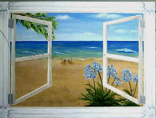 Art: California Dreaming by Artist Karen Lynn Evans