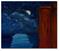 Art: To the Left of Carew Castle in the Moonlight over the Lake - sold by Artist Shari Lynn Schmidt