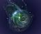 Art: GAIA ~ THE LIVING PLANET by Artist RUTH J JAMIESON
