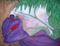 Art: MOONLIGHT GUARDIAN by Artist RUTH J JAMIESON