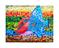 Art: Swimming with the parrot fish by Artist Rossi Kelton