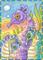 Art: SEAHORSE SUNSET by Artist Susan Brack