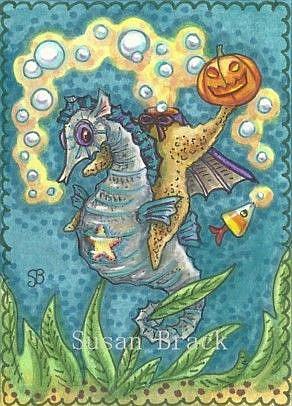 Art: LEGEND OF THE SLEEPY HOLLOW STARFISH by Artist Susan Brack