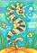 Art: CANDY CORN FANTASY UNDER THE SEA by Artist Susan Brack