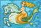 Art: SEAHORSE GALLOP by Artist Susan Brack