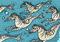 Art: ZEBRA FISH STAMPEDE by Artist Susan Brack