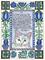 Art: FRAKTUR WITH SHAKESPEARE by Artist Theodora Demetriades 