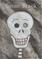 Art: SMILES ARE FREE SKELLY by Artist Susan Brack