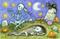 Art: CAN YOU HEAR ME NOW? - POSTCARD by Artist Susan Brack