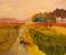 Art: The Old Dusty Road-sold by Artist Delilah Smith