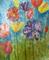 Art: Abstract Tulips, SOLD by Artist Delilah Smith