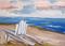 Art: Beach Chair-sold by Artist Delilah Smith