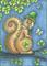 Art: ST. PADDY'S SQUIRREL by Artist Susan Brack