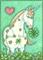 Art: GREEN BEER CAN MAKE UNICORNS APPEAR by Artist Susan Brack