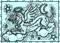 Art: BIT OF A STRETCH Stamp by Artist Susan Brack