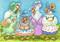 Art: HEN PARTY by Artist Susan Brack