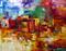 Art: Santa Fe Afternoon Showers by Artist Laurie Justus Pace