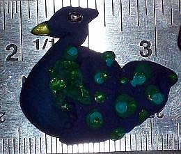 Detail Image for art Peacock Magnets Set 1