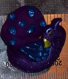 Detail Image for art Peacock Magnets Set 1
