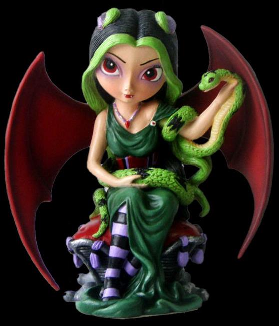 Art: Lady Anya - statue for Hamilton Collection/Bradford Exchange by Artist Jasmine Ann Becket-Griffith