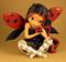 Art: Cute as a Bug STATUE with Hamilton Collection/Bradford by Artist Jasmine Ann Becket-Griffith