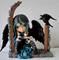 Art: The Whispered Word, 'Lenore!' STATUE version w/Bradford Exchange by Artist Jasmine Ann Becket-Griffith