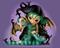 Art: Esmerelda & Jade - with Bradford Exchange / Hamilton Collection by Artist Jasmine Ann Becket-Griffith