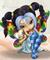 Art: Magic of Caring - Lt. Ed. Resin FIGURINE for Autism by Artist Jasmine Ann Becket-Griffith