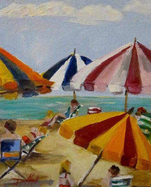Art: Beach Party-sold by Artist Delilah Smith
