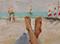 Art: Beach Relaxation by Artist Delilah Smith