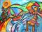 Art: Wind in Sails  by Artist Chris Jeanguenat