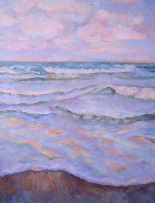 Art: Seascape I(sold) by Artist Virginia Ann Zuelsdorf