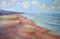 Art: Seascape with Dunes (sold) by Artist Virginia Ann Zuelsdorf