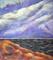 Art: Black Sea with Dunes II by Artist Virginia Ann Zuelsdorf