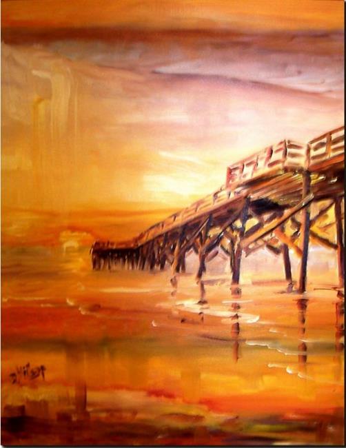 Art: Bridge to the Sun by Artist Diane Millsap