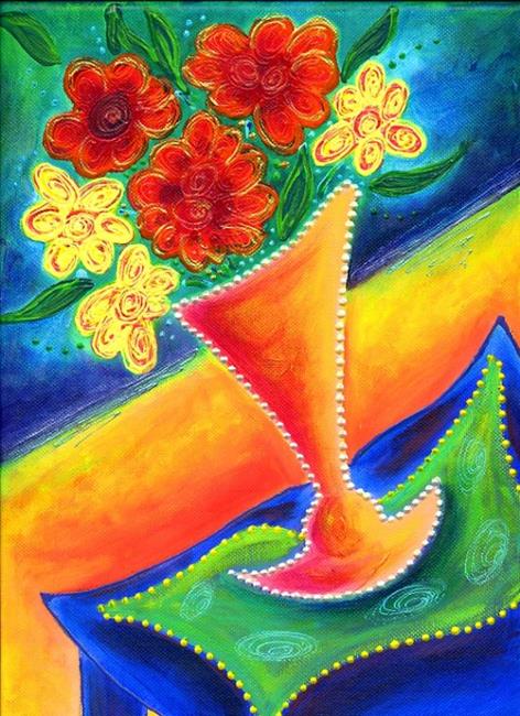 Art: Happy Still #3 by Artist Christine Wasankari