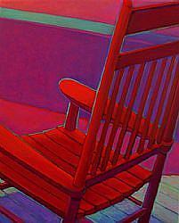 Detail Image for art The Red Chair