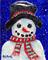Art: Snowman - available in my etsy store by Artist Ulrike 'Ricky' Martin