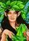 Art: Pothos ACEO by Artist Carmen Medlin