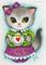Art: Little Teapot ACEO by Artist Carmen Medlin