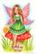 Art: A Fairy and Her Snail by Artist Carmen Medlin