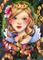Art: Rapunzel ACEO by Artist Carmen Medlin